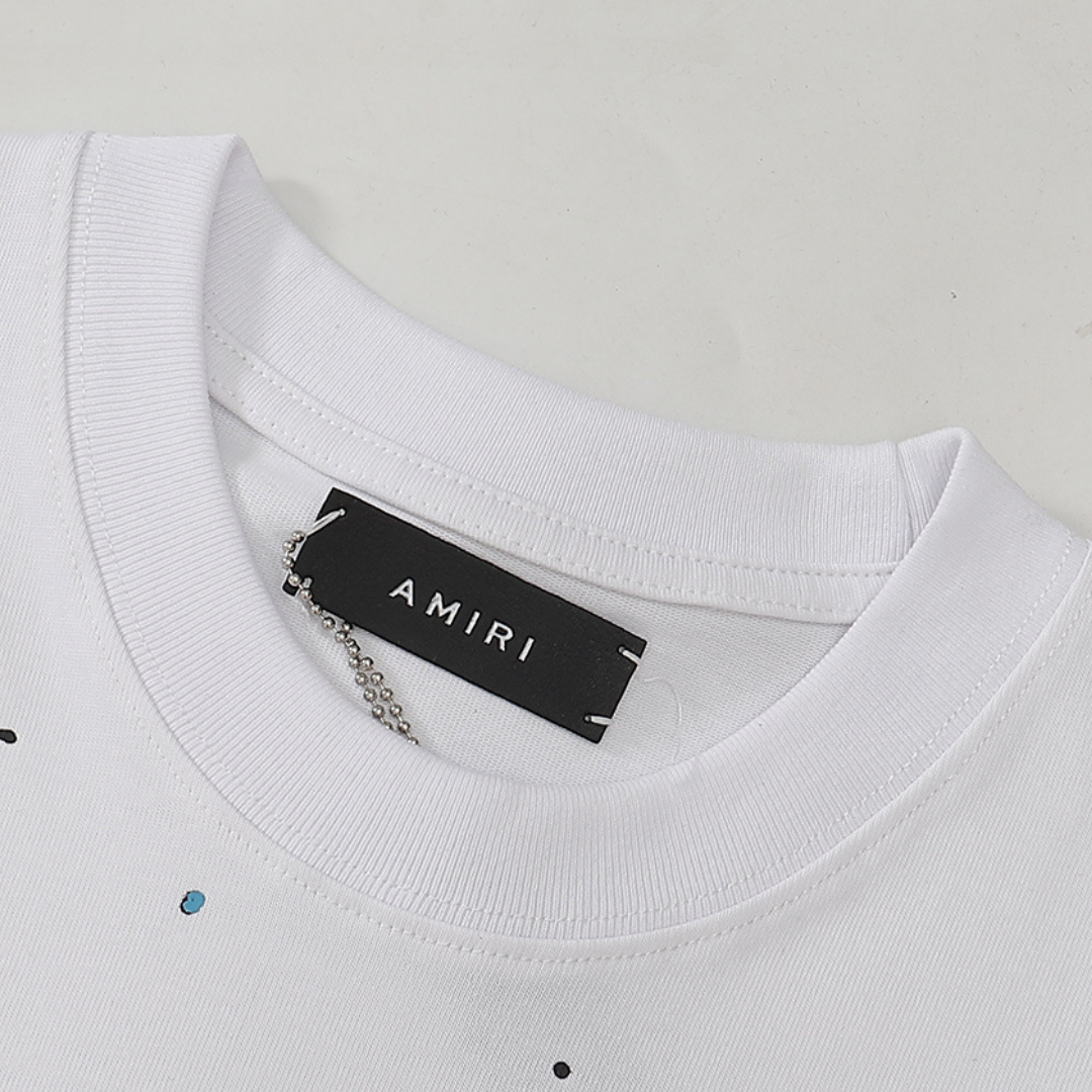 Amr M.A. Drip Collage T-shirt