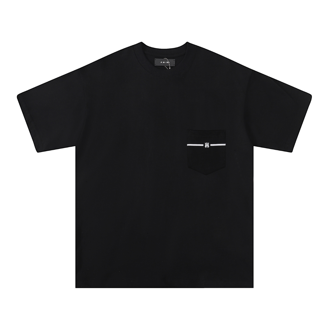 Amr 'M.A Monogram Bar' T-shirt