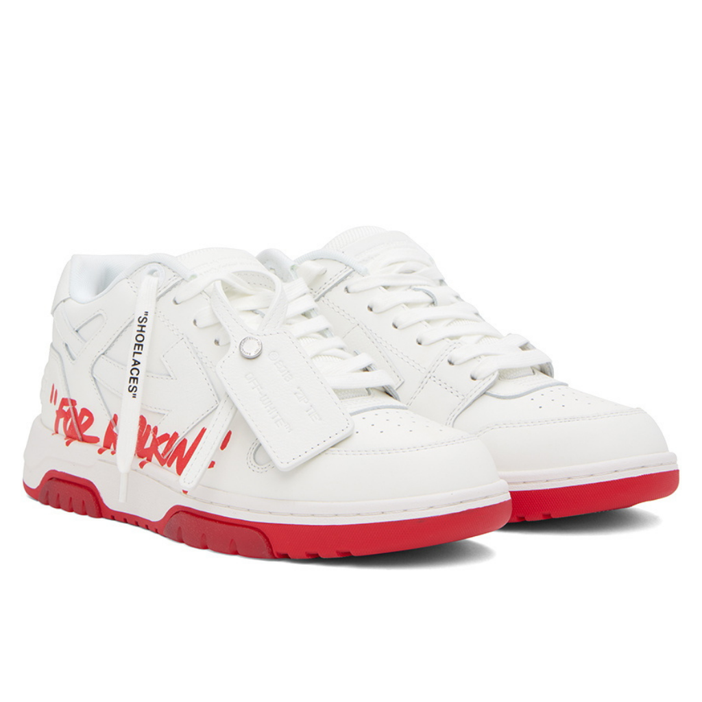 Off 'For Walking' White Red