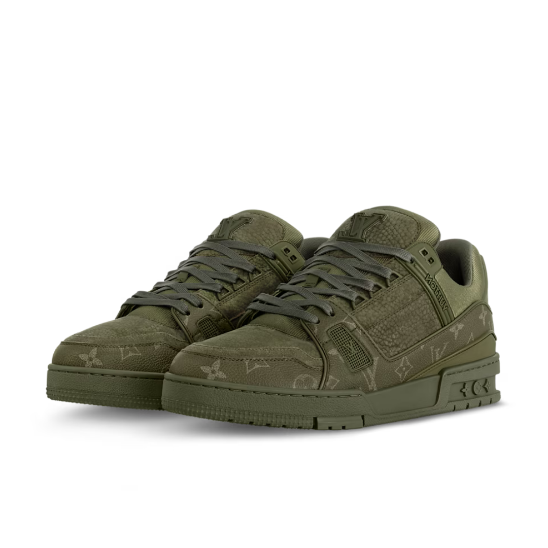 LV Monogram Green Camo