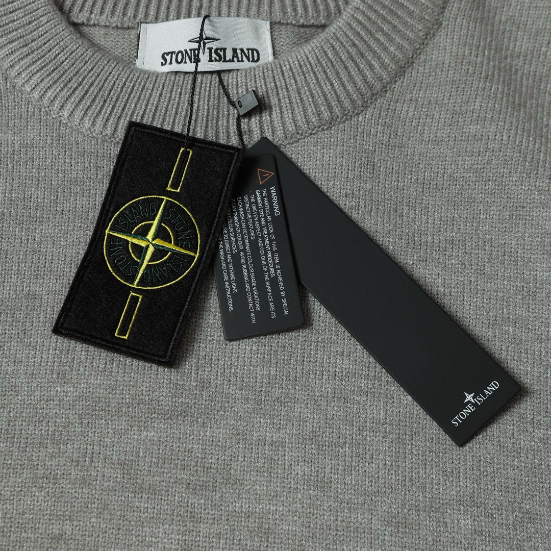 Stone Monogram Sweater