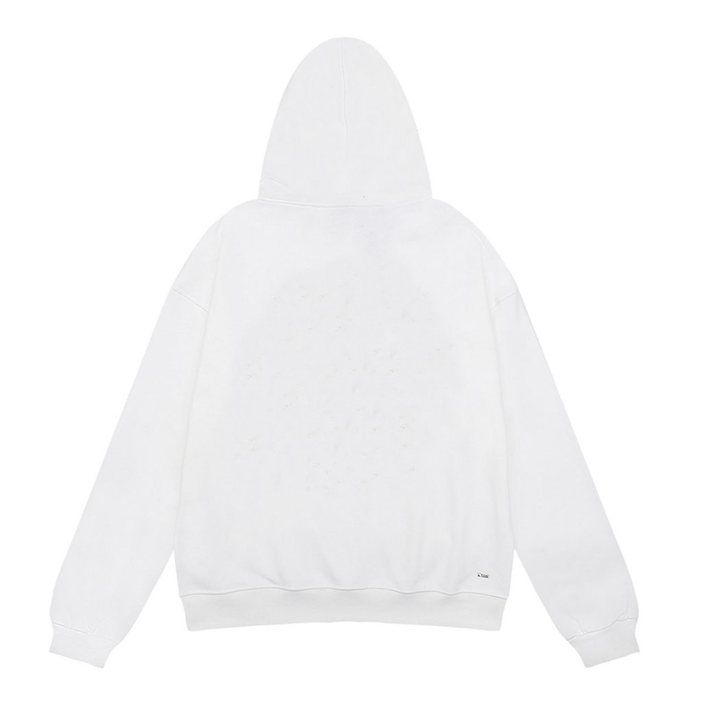Amr Staggered Logo Hoodie