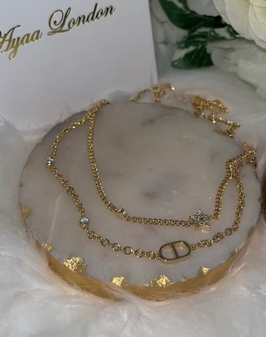 necklace with diamonds