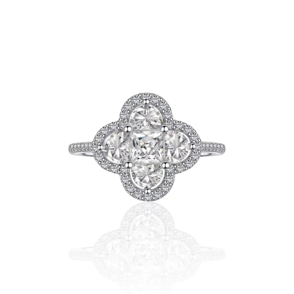 CLOVER RING | 925 STERLING SILVER
