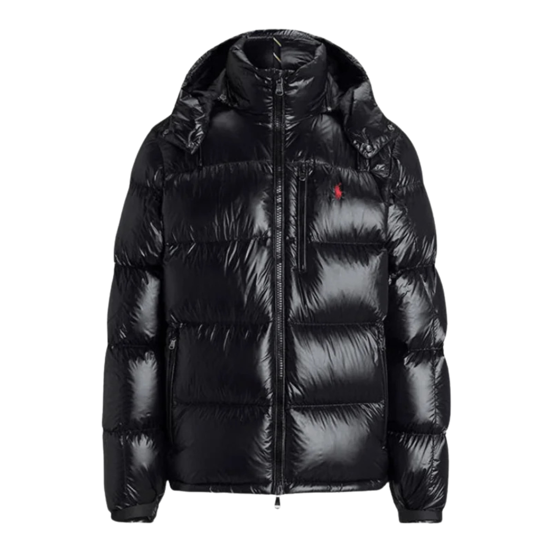 Black Shiny Jacke
