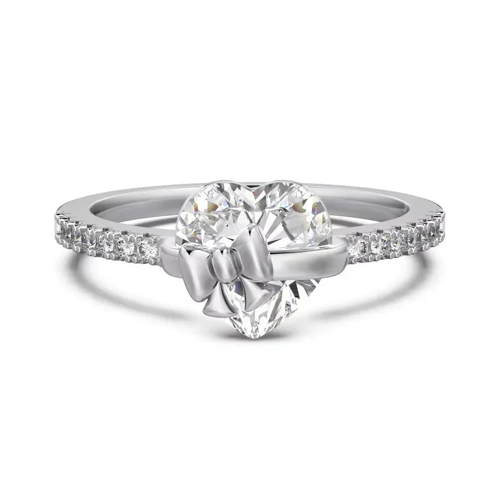 Heart Bow Ring
