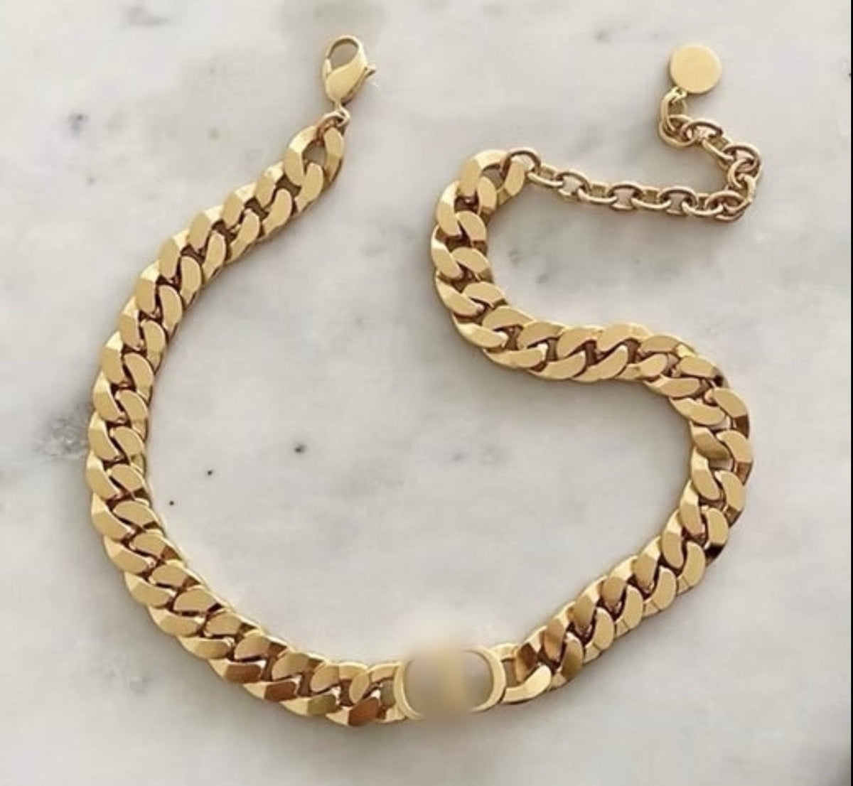 Gold necklace