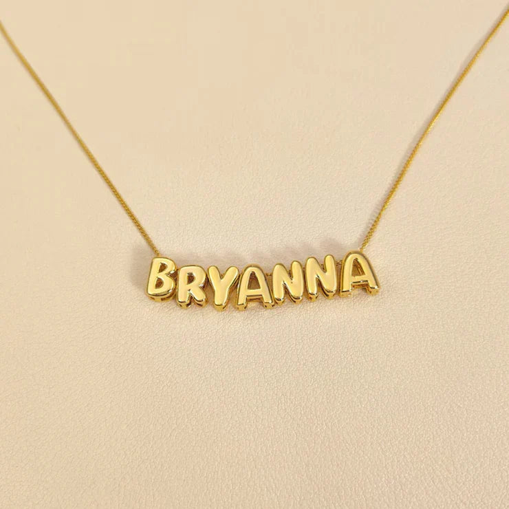 Name Bubble Necklace